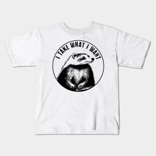 Honey Badger Kids T-Shirt